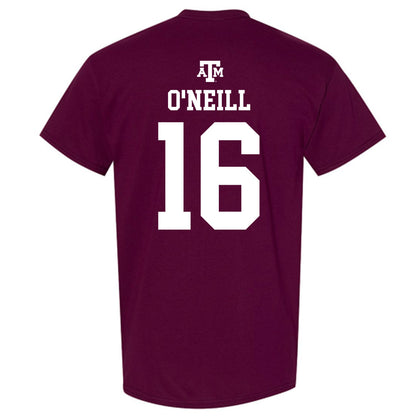 Texas A&M - NCAA Football : Miles O'Neill - Maroon Out 2026 T-Shirt-1