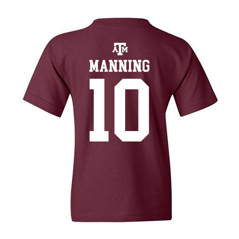Texas A&M - NCAA Women's Volleyball : Margot Manning - Maroon Out 2026 Youth T-Shirt-1