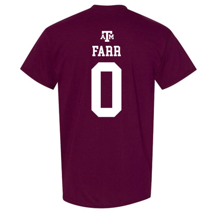 Texas A&M - NCAA Baseball : Sawyer Farr - Maroon Out 2026 T-Shirt-1