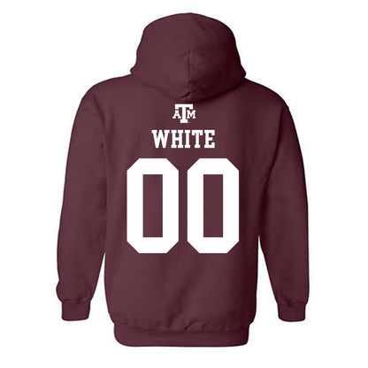 Texas A&M - NCAA Softball : Piper White - Maroon Out 2026 Hooded Sweatshirt-1