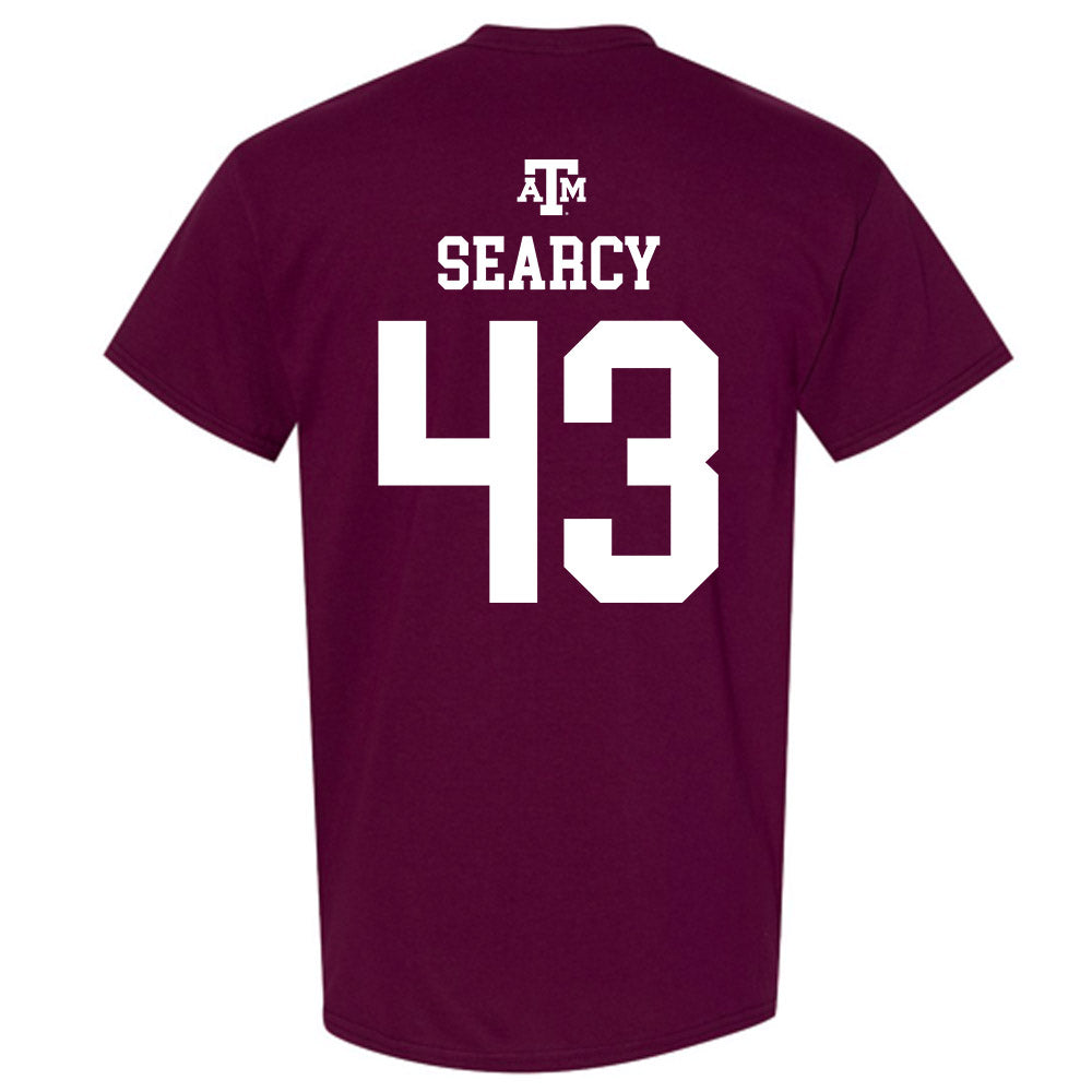 Texas A&M - NCAA Football : Jeremiah Searcy - Maroon Out 2026 T-Shirt-1