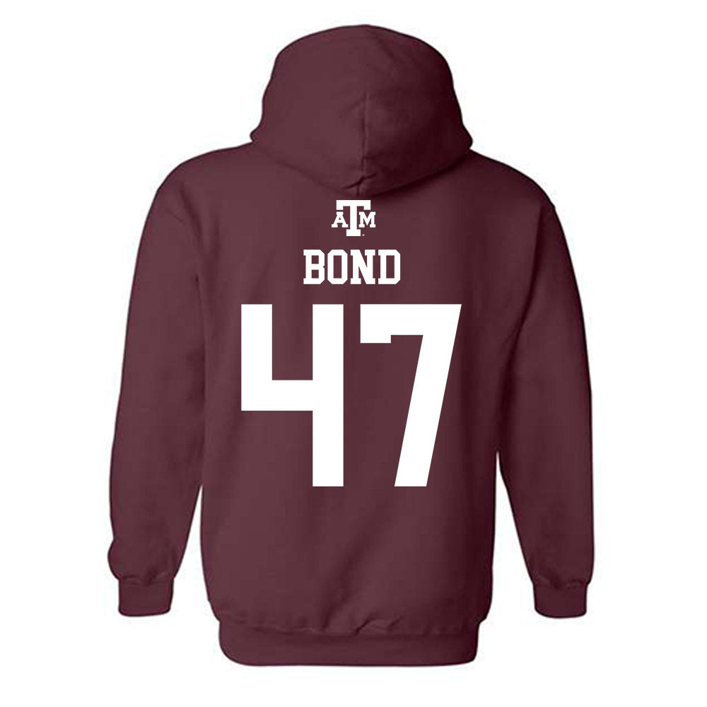 Texas A&M - NCAA Football : Randy Bond - Maroon Out 2026 Hooded Sweatshirt-1