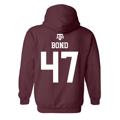 Texas A&M - NCAA Football : Randy Bond - Maroon Out 2026 Hooded Sweatshirt-1