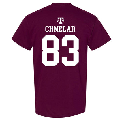 Texas A&M - NCAA Football : Colton Chmelar - Maroon Out 2026 T-Shirt-1