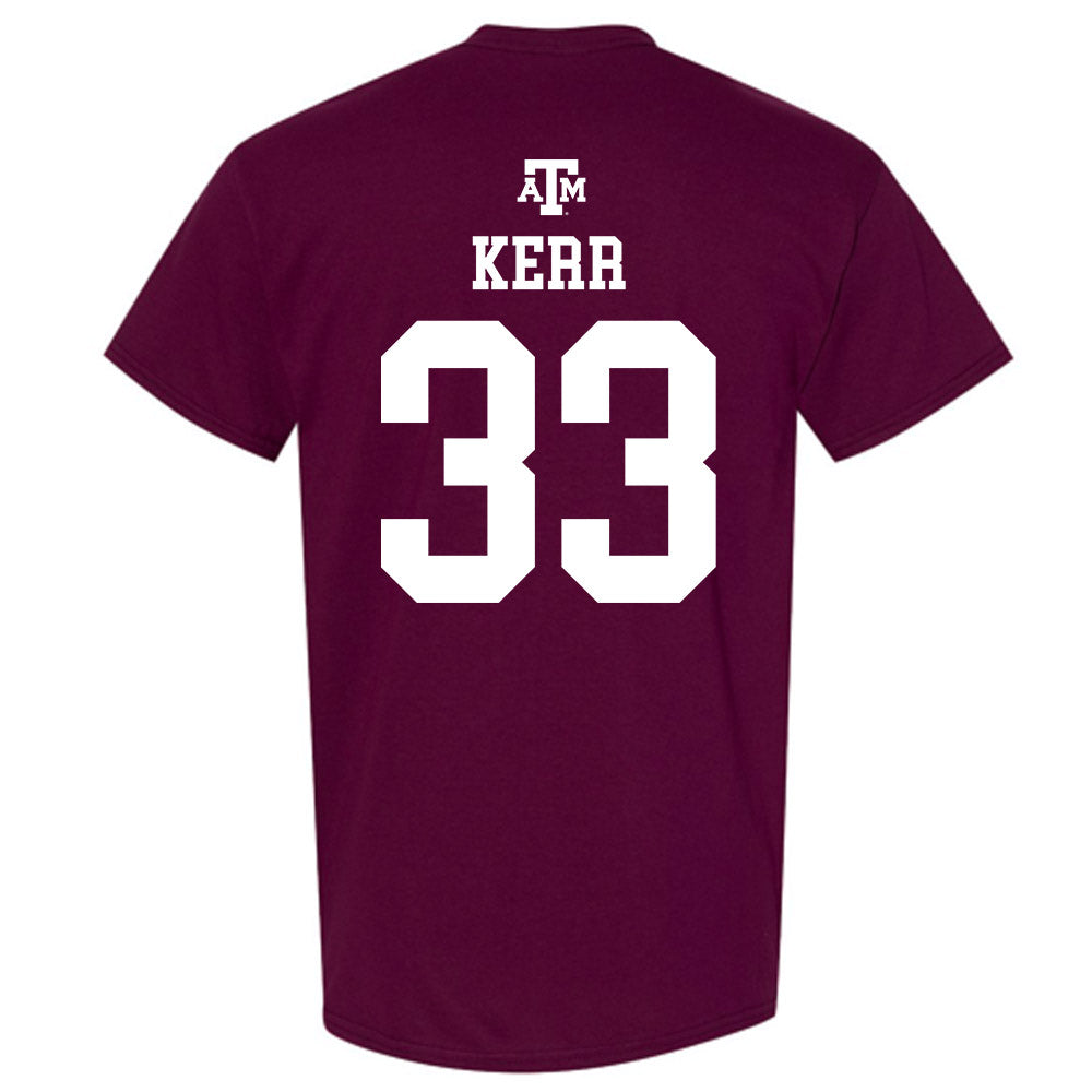 Texas A&M - NCAA Football : Jarred Kerr - Maroon Out 2026 T-Shirt-1
