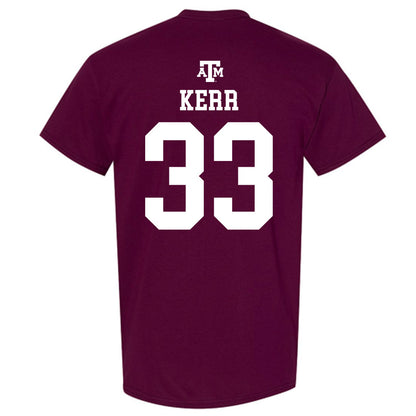 Texas A&M - NCAA Football : Jarred Kerr - Maroon Out 2026 T-Shirt-1