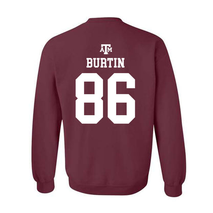 Texas A&M - NCAA Football : Ryan Burtin - Maroon Out 2026 Crewneck Sweatshirt-1