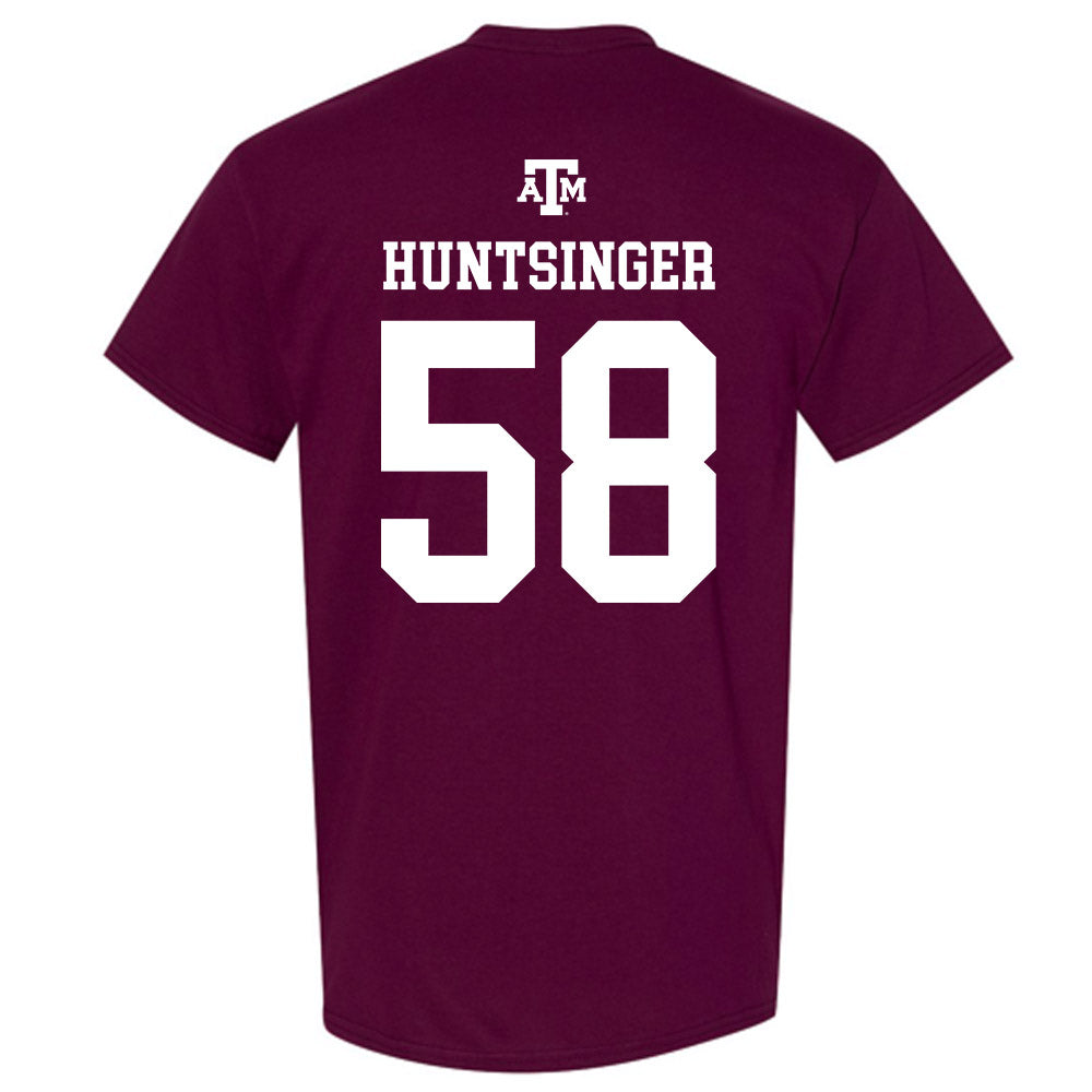 Texas A&M - NCAA Football : William Huntsinger - Maroon Out 2026 T-Shirt-1