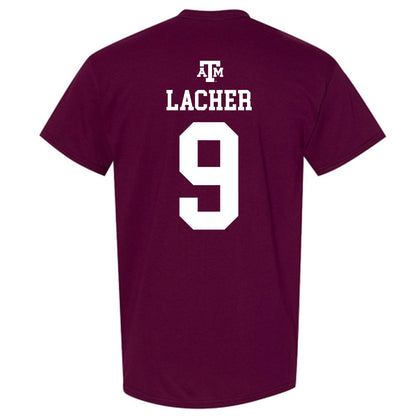 Texas A&M - NCAA Women's Soccer : Finley Lacher - Maroon Out 2026 T-Shirt-1