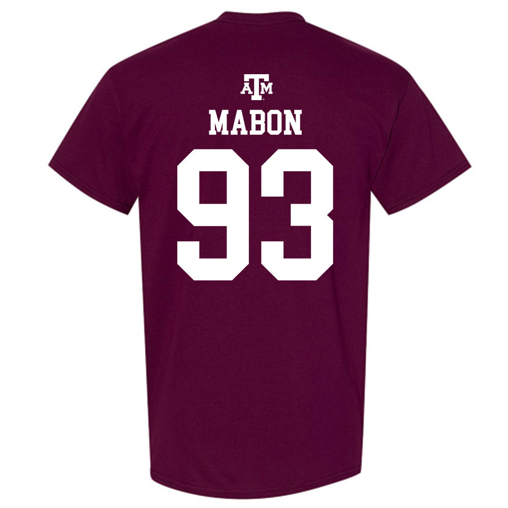 Texas A&M - NCAA Football : Nathan Mabon - Maroon Out 2026 T-Shirt-1