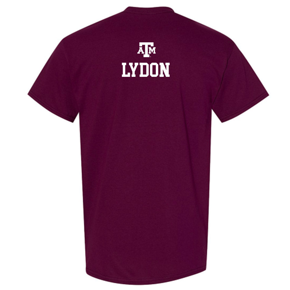 Texas A&M - NCAA Women's Track & Field : Rylee Lydon - Maroon Out 2026 T-Shirt-1