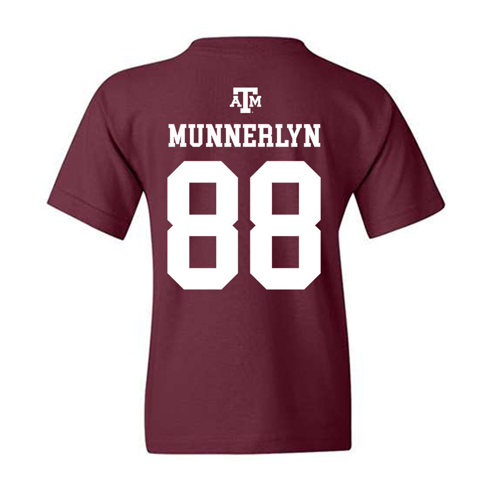 Texas A&M - NCAA Softball : Kate Munnerlyn - Maroon Out 2026 Youth T-Shirt-1
