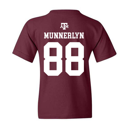 Texas A&M - NCAA Softball : Kate Munnerlyn - Maroon Out 2026 Youth T-Shirt-1