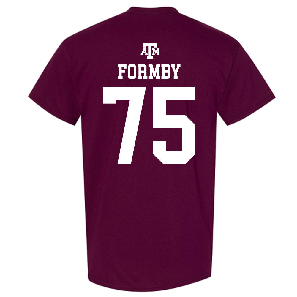 Texas A&M - NCAA Football : Wilkin Formby - Maroon Out 2026 T-Shirt-1