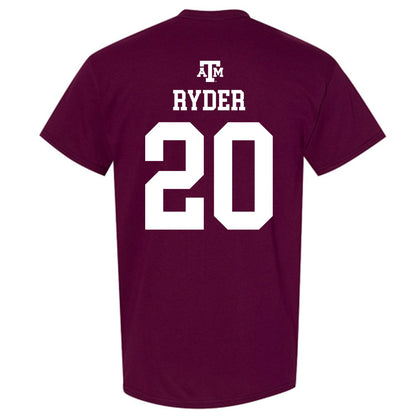 Texas A&M - NCAA Football : Johnny Ryder - Maroon Out 2026 T-Shirt-1