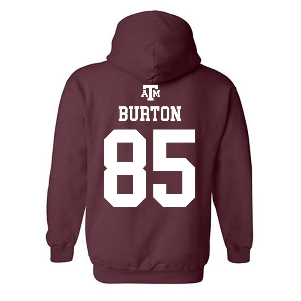 Texas A&M - NCAA Football : Chase Burton - Maroon Out 2026 Hooded Sweatshirt-1