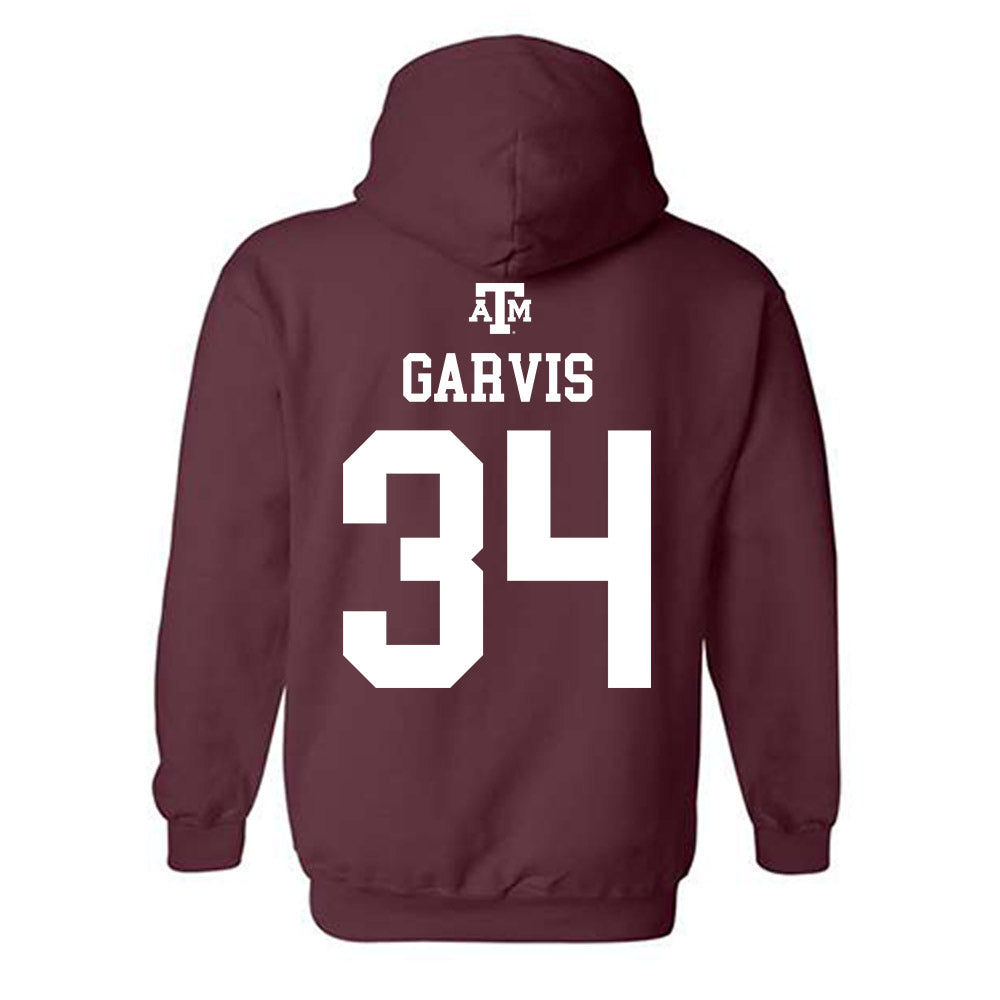 Texas A&M - NCAA Football : Kyle Garvis - Maroon Out 2026 Hooded Sweatshirt-1