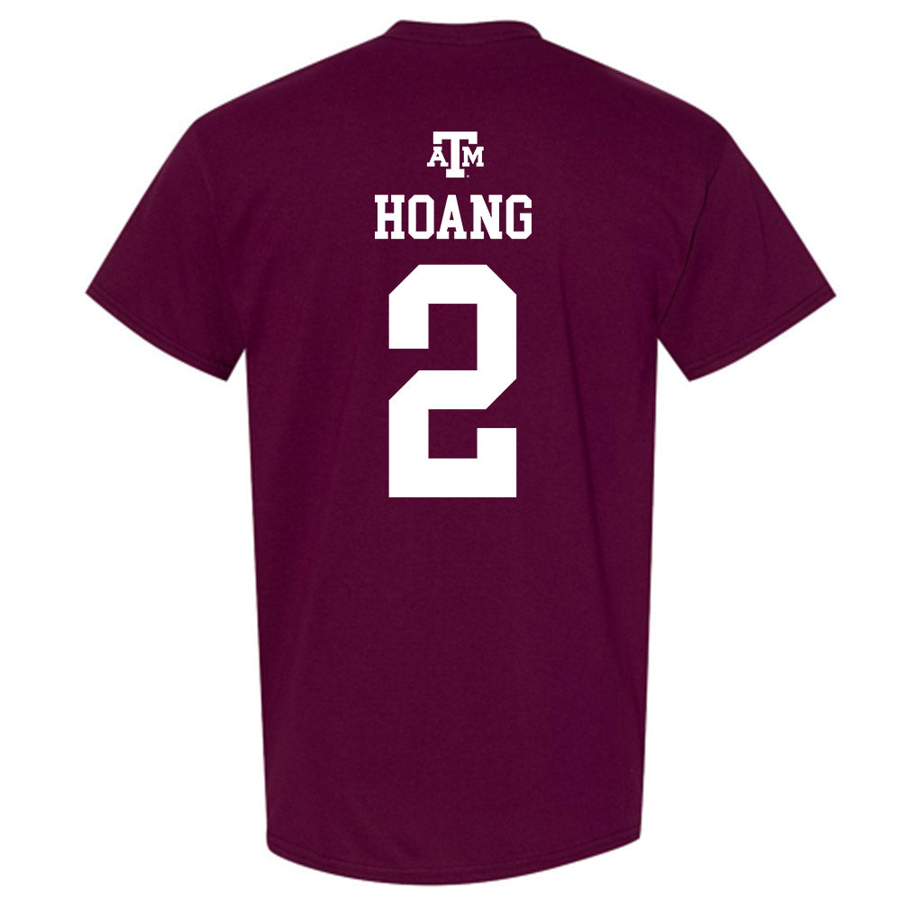 Texas A&M - NCAA Women's Soccer : Emma Hoang - Maroon Out 2026 T-Shirt-1