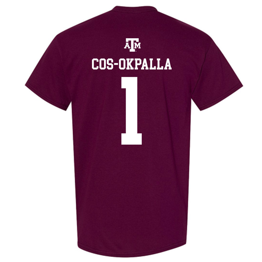 Texas A&M - NCAA Women's Volleyball : Ifenna Cos-Okpalla - Maroon Out 2026 T-Shirt-1