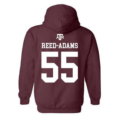 Texas A&M - NCAA Football : Ar'maj Reed-Adams - Maroon Out 2026 Hooded Sweatshirt-1
