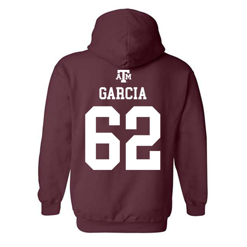 Texas A&M - NCAA Football : Marcus Garcia - Maroon Out 2026 Hooded Sweatshirt-1