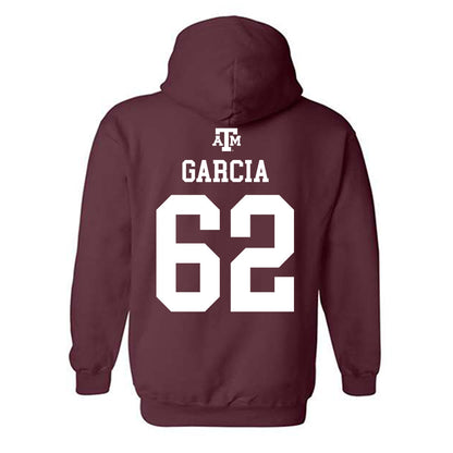 Texas A&M - NCAA Football : Marcus Garcia - Maroon Out 2026 Hooded Sweatshirt-1