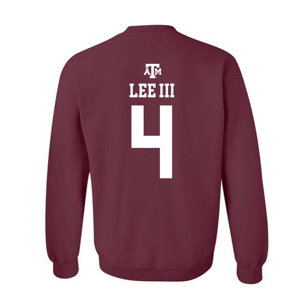 Texas A&M - NCAA Football : Will Lee III - Maroon Out 2026 Crewneck Sweatshirt-1