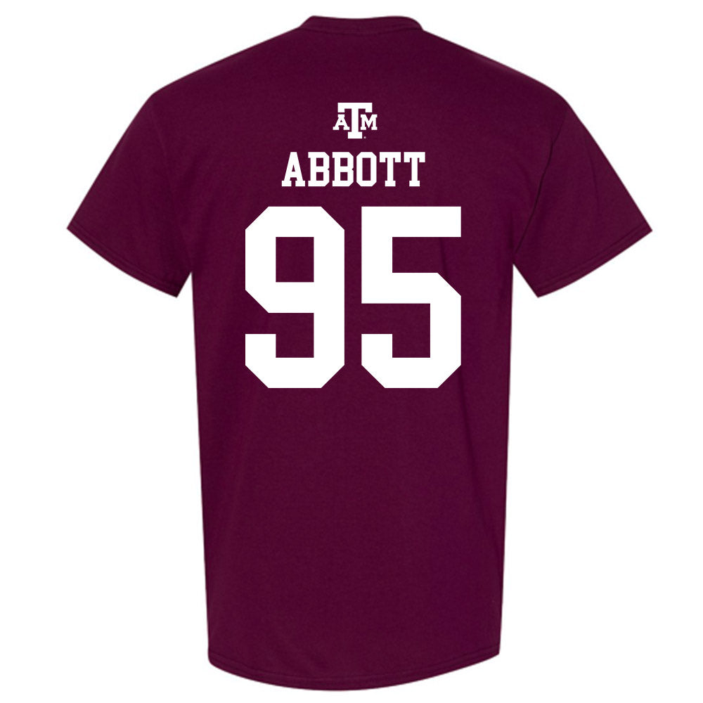 Texas A&M - NCAA Football : Alex Abbott - Maroon Out 2026 T-Shirt-1