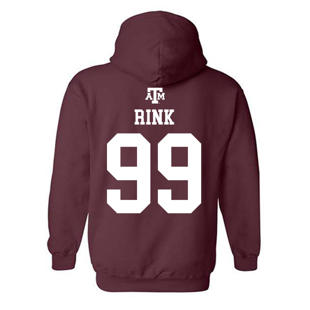 Texas A&M - NCAA Football : Landon Rink - Maroon Out 2026 Hooded Sweatshirt-1