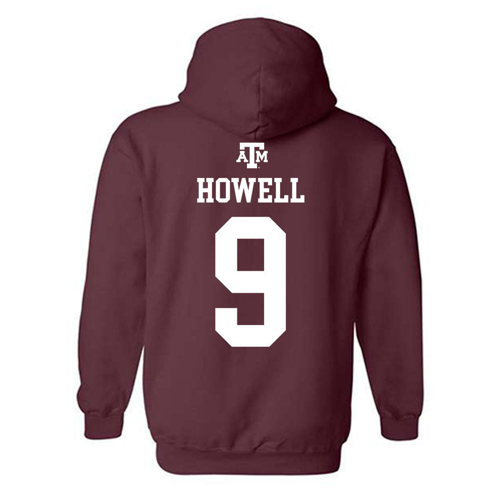 Texas A&M - NCAA Football : Cashius Howell - Maroon Out 2026 Hooded Sweatshirt-1