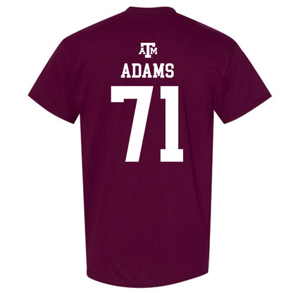 Texas A&M - NCAA Football : Tyree Adams - Maroon Out 2026 T-Shirt-1