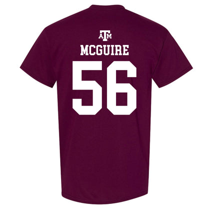 Texas A&M - NCAA Football : Nelson Mcguire - Maroon Out 2026 T-Shirt-1