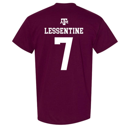 Texas A&M - NCAA Softball : Sydney Lessentine - Maroon Out 2026 T-Shirt-1