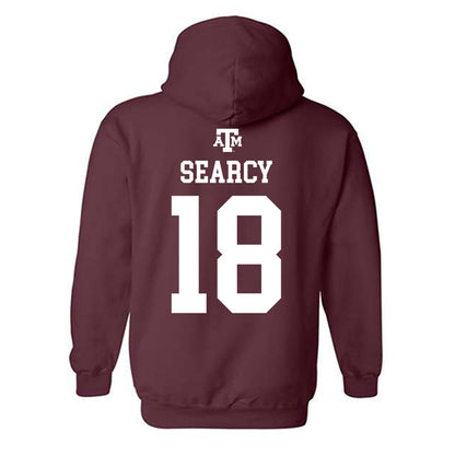 Texas A&M - NCAA Football : T.J. Searcy - Maroon Out 2026 Hooded Sweatshirt-1