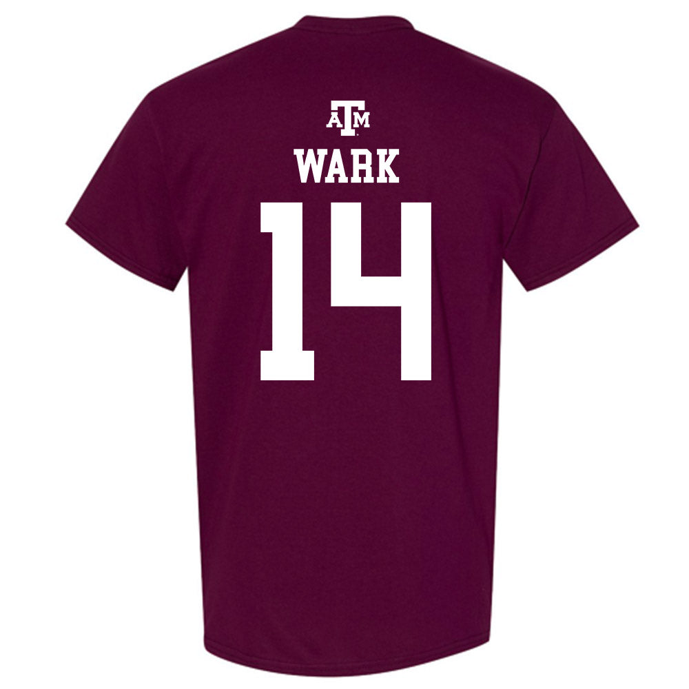 Texas A&M - NCAA Softball : Micaela Wark - Maroon Out 2026 T-Shirt-1