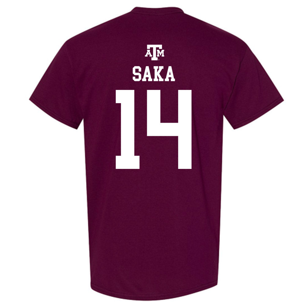 Texas A&M - NCAA Football : Anto Saka - Maroon Out 2026 T-Shirt-1