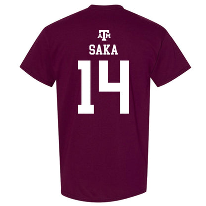 Texas A&M - NCAA Football : Anto Saka - Maroon Out 2026 T-Shirt-1
