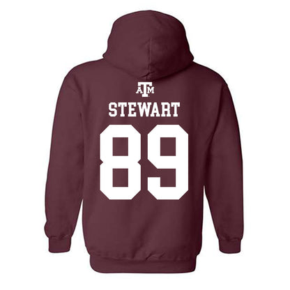 Texas A&M - NCAA Football : Kade Stewart - Maroon Out 2026 Hooded Sweatshirt-1