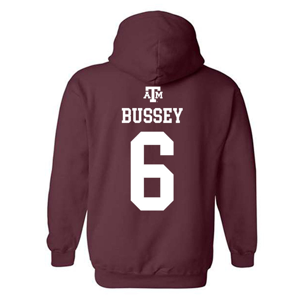 Texas A&M - NCAA Football : Terry Bussey - Maroon Out 2026 Hooded Sweatshirt-1