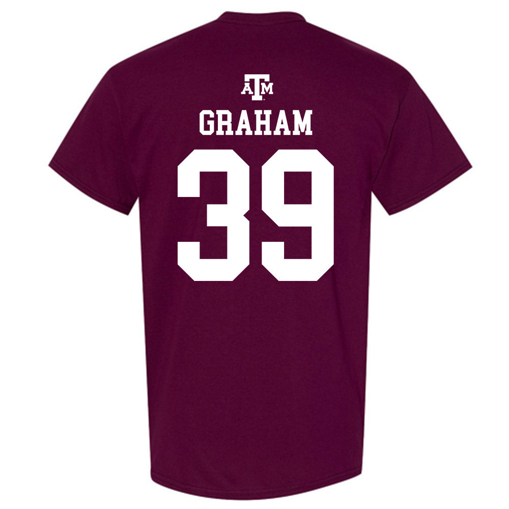 Texas A&M - NCAA Football : Adam Graham - Maroon Out 2026 T-Shirt-1