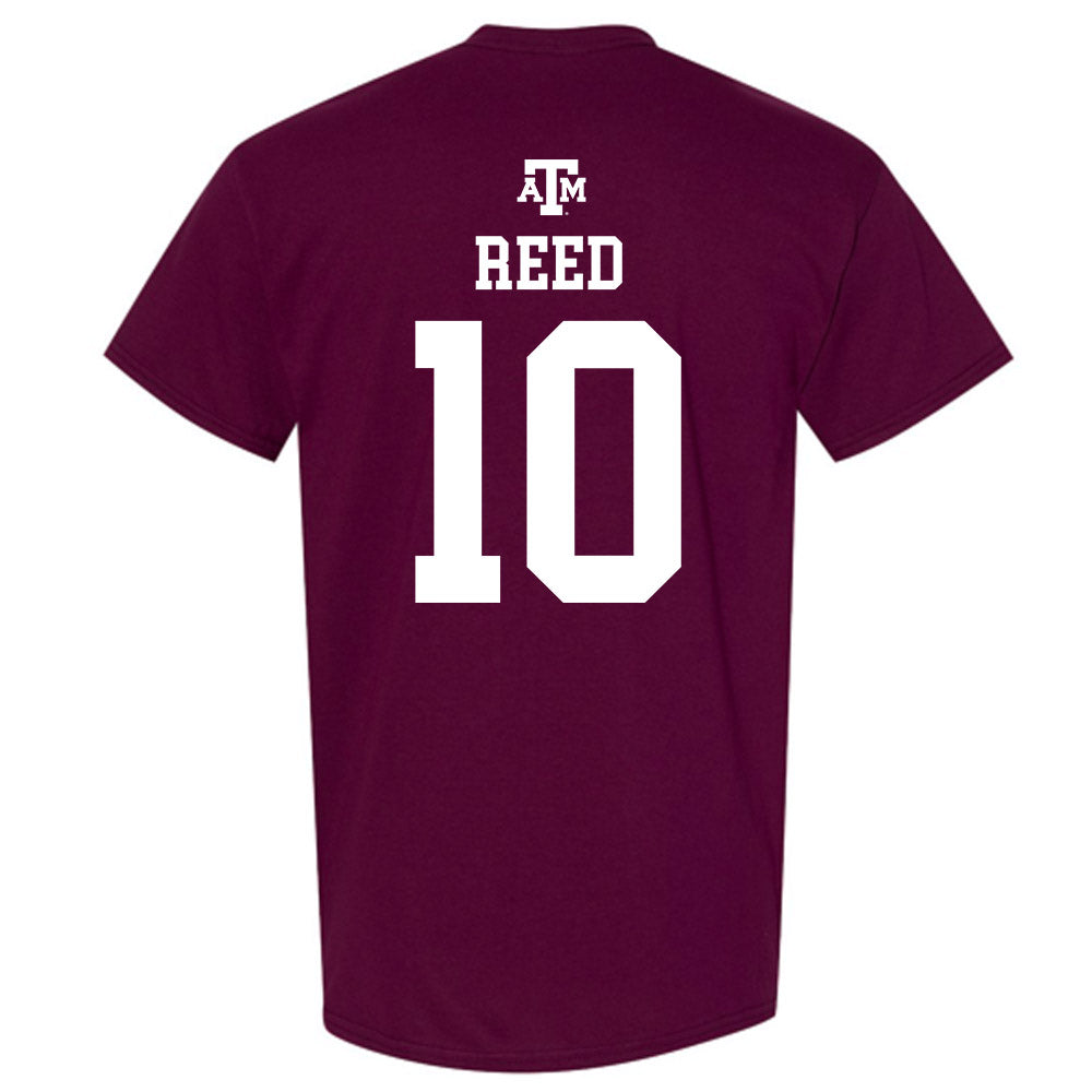 Texas A&M - NCAA Football : Marcel Reed - Maroon Out 2026 T-Shirt-1
