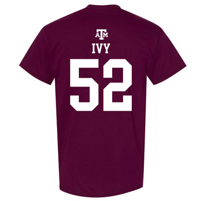 Texas A&M - NCAA Football : Blake Ivy - Maroon Out 2026 T-Shirt-1