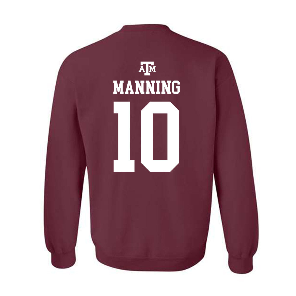 Texas A&M - NCAA Women's Volleyball : Margot Manning - Maroon Out 2026 Crewneck Sweatshirt-1