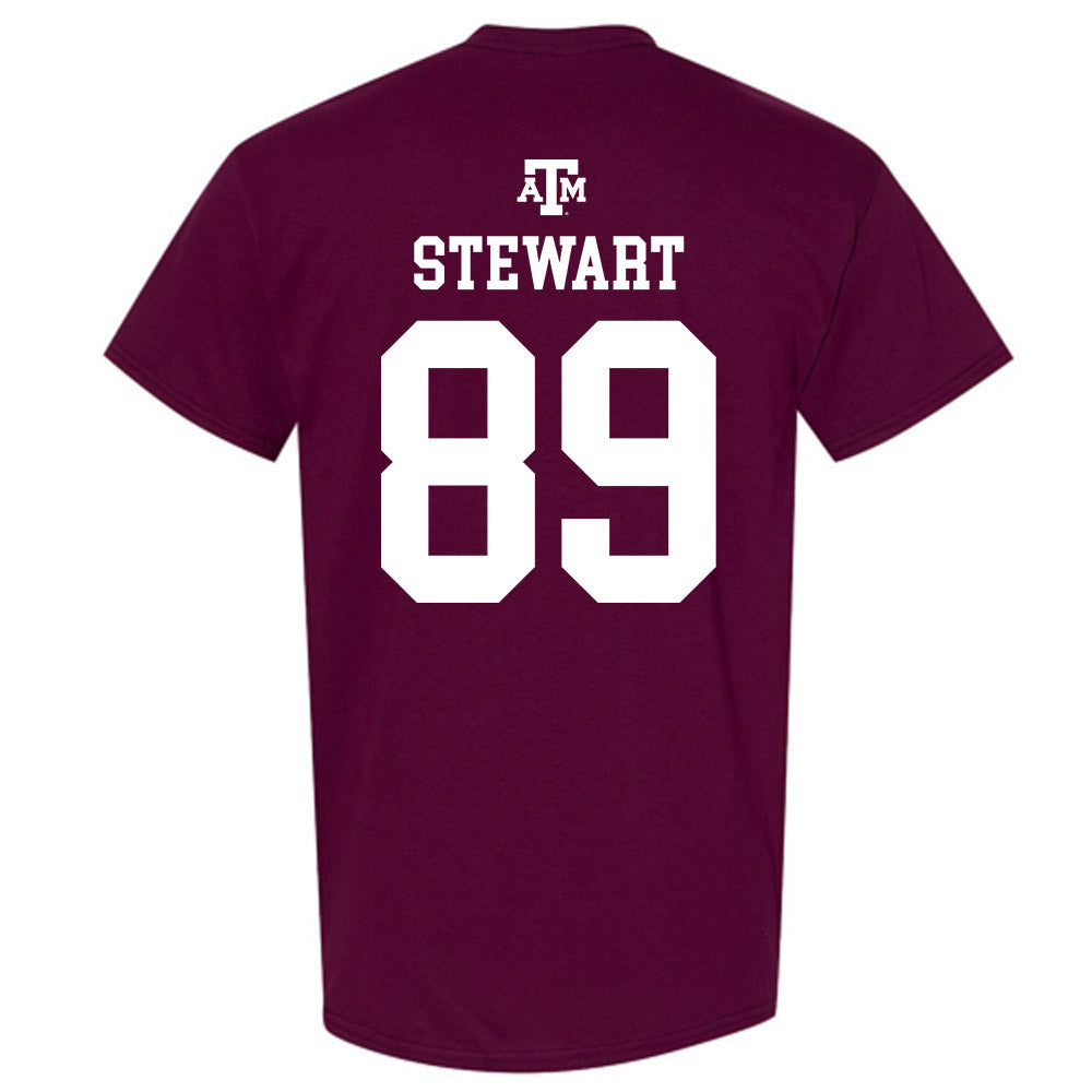 Texas A&M - NCAA Football : Kade Stewart - Maroon Out 2026 T-Shirt-1