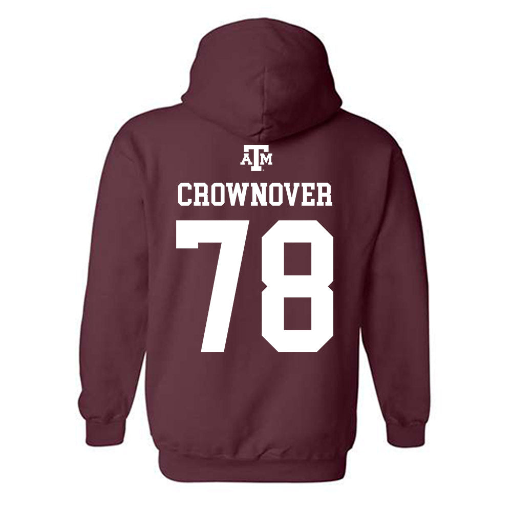 Texas A&M - NCAA Football : Dametrious Crownover - Maroon Out 2026 Hooded Sweatshirt-1