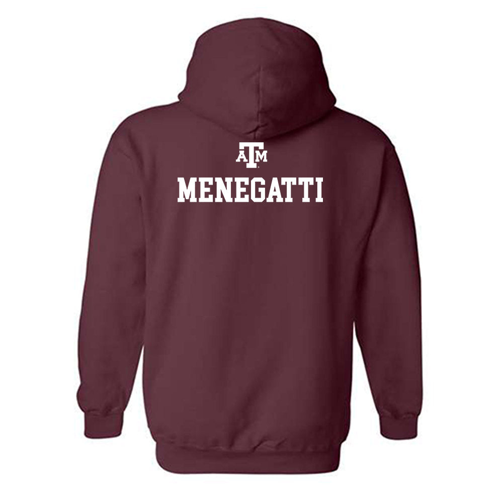Texas A&M - NCAA Women's Track & Field : Bradie Menegatti - Maroon Out 2026 Hooded Sweatshirt-1