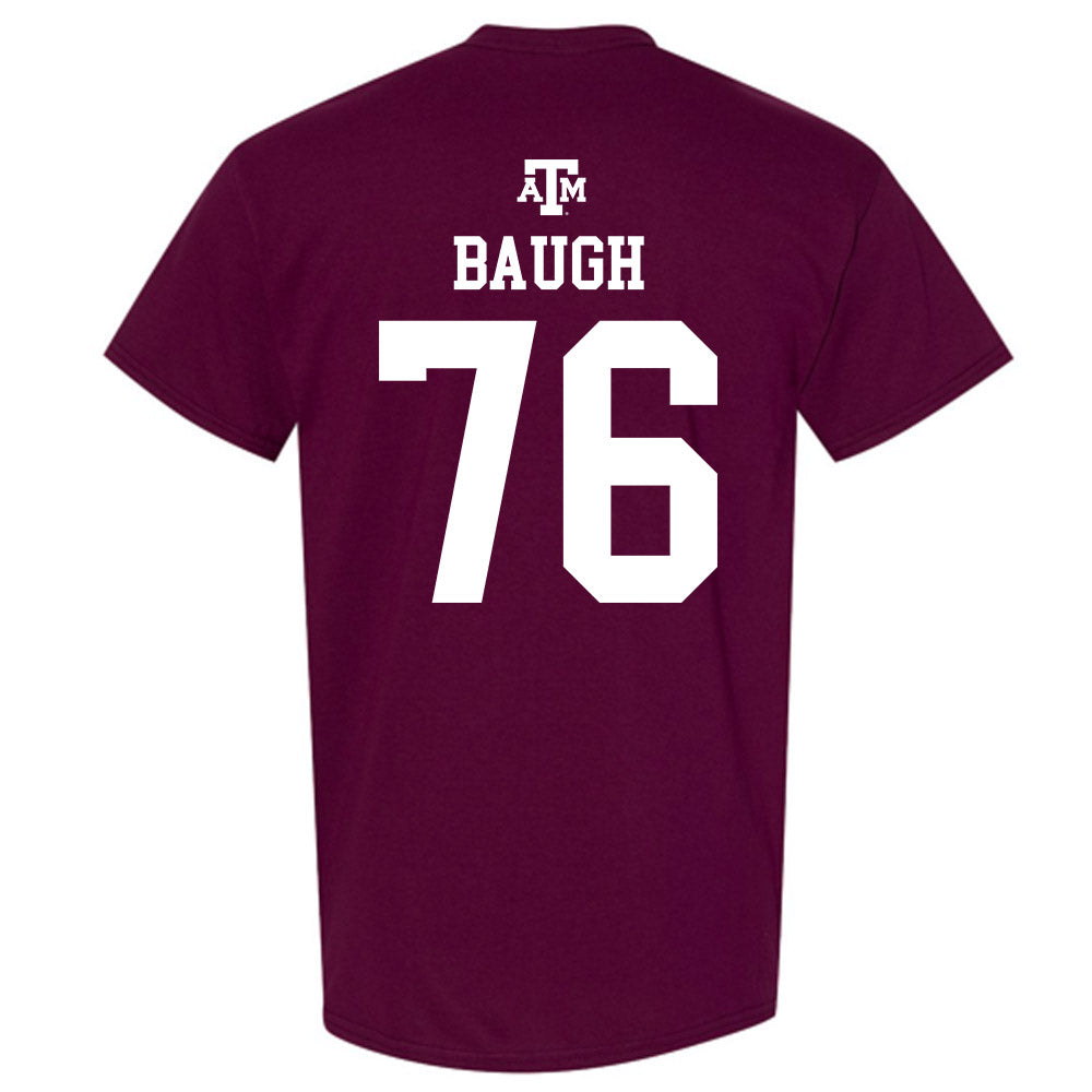 Texas A&M - NCAA Football : Trovon Baugh - Maroon Out 2026 T-Shirt-1