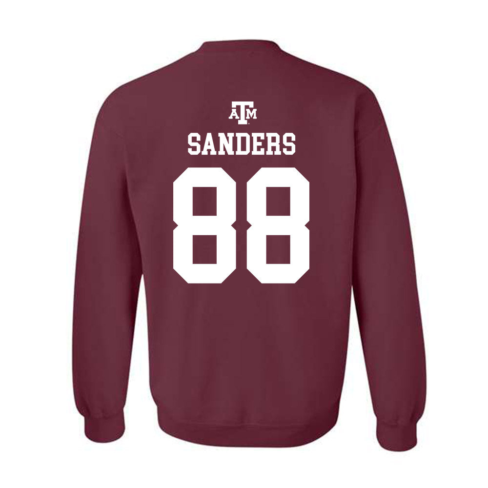 Texas A&M - NCAA Football : DJ Sanders - Maroon Out 2026 Crewneck Sweatshirt-1