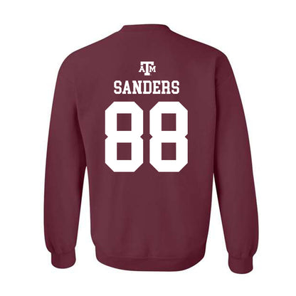 Texas A&M - NCAA Football : DJ Sanders - Maroon Out 2026 Crewneck Sweatshirt-1