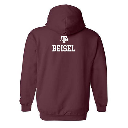 Texas A&M - NCAA Equestrian : Izzy Beisel - Maroon Out 2026 Hooded Sweatshirt-1